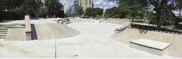 The Eighth Street Skatepark 